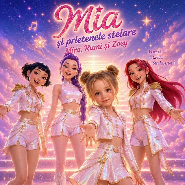 Copertă pătrată Lunada Story — Mia și prietenele stelare