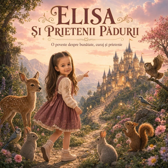 Copertă pătrată Lunada Story — Elisa și Prietenii Pădurii